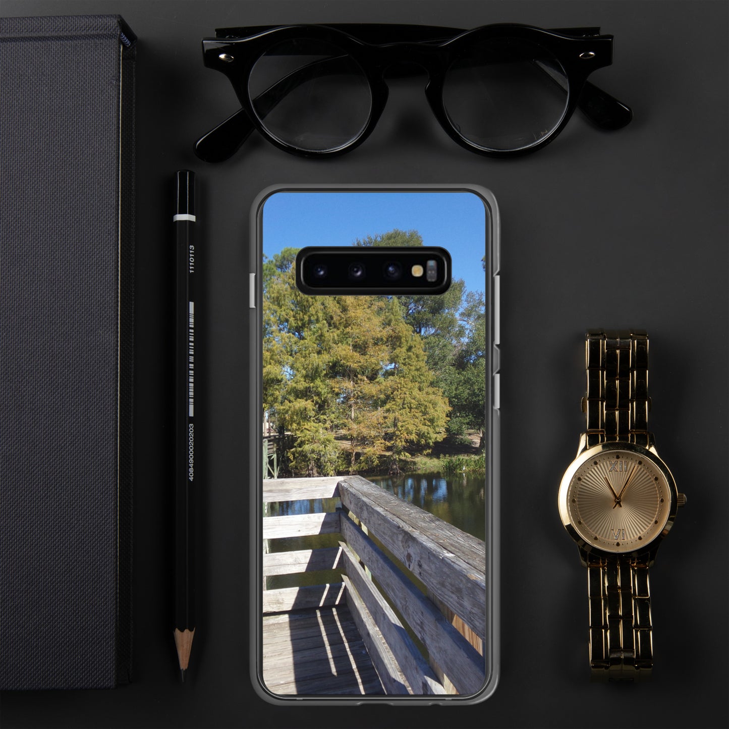 Palm Coast Boardwalk Clear Case for Samsung®