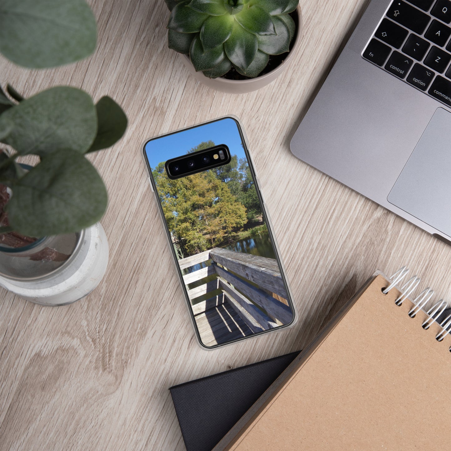 Palm Coast Boardwalk Clear Case for Samsung®