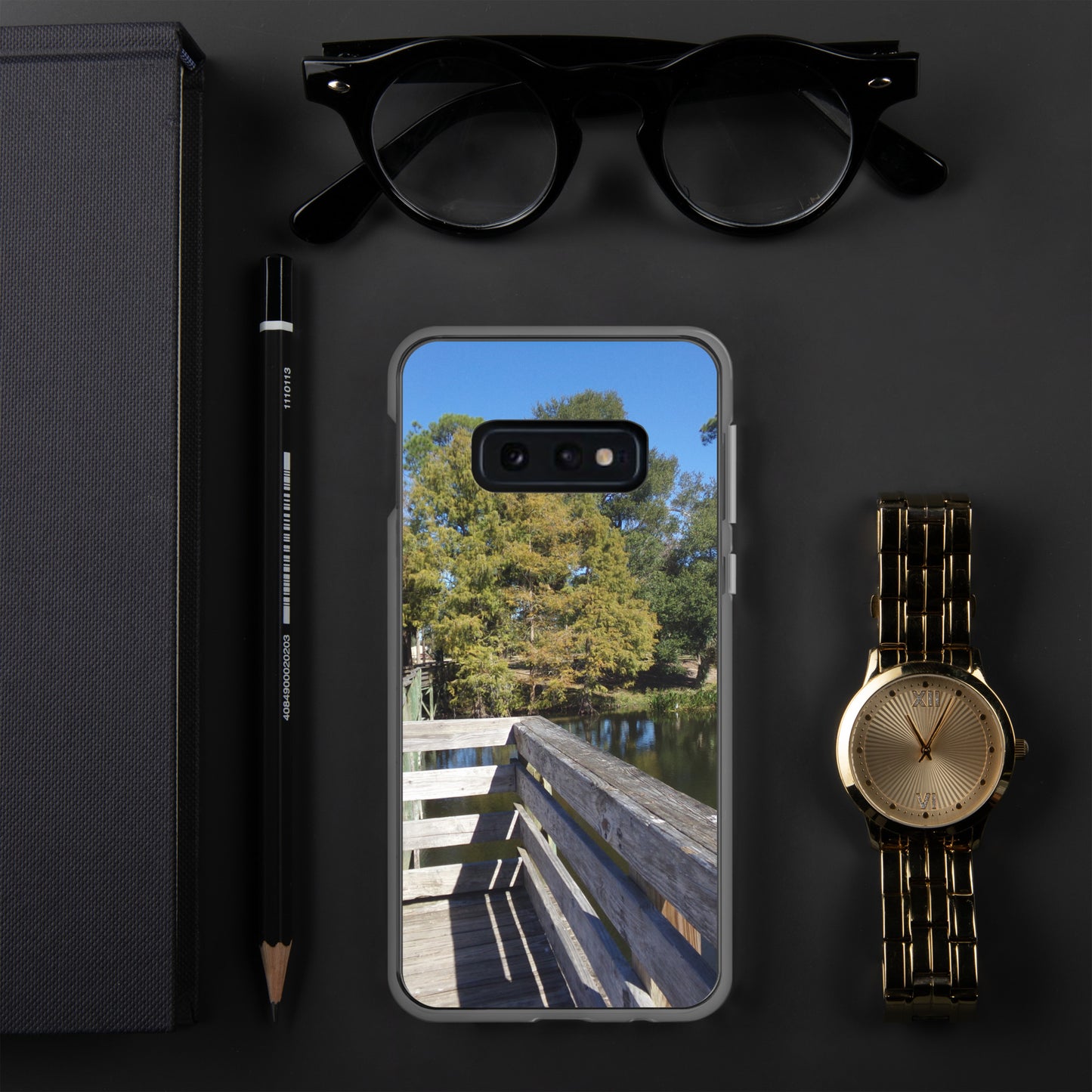 Palm Coast Boardwalk Clear Case for Samsung®