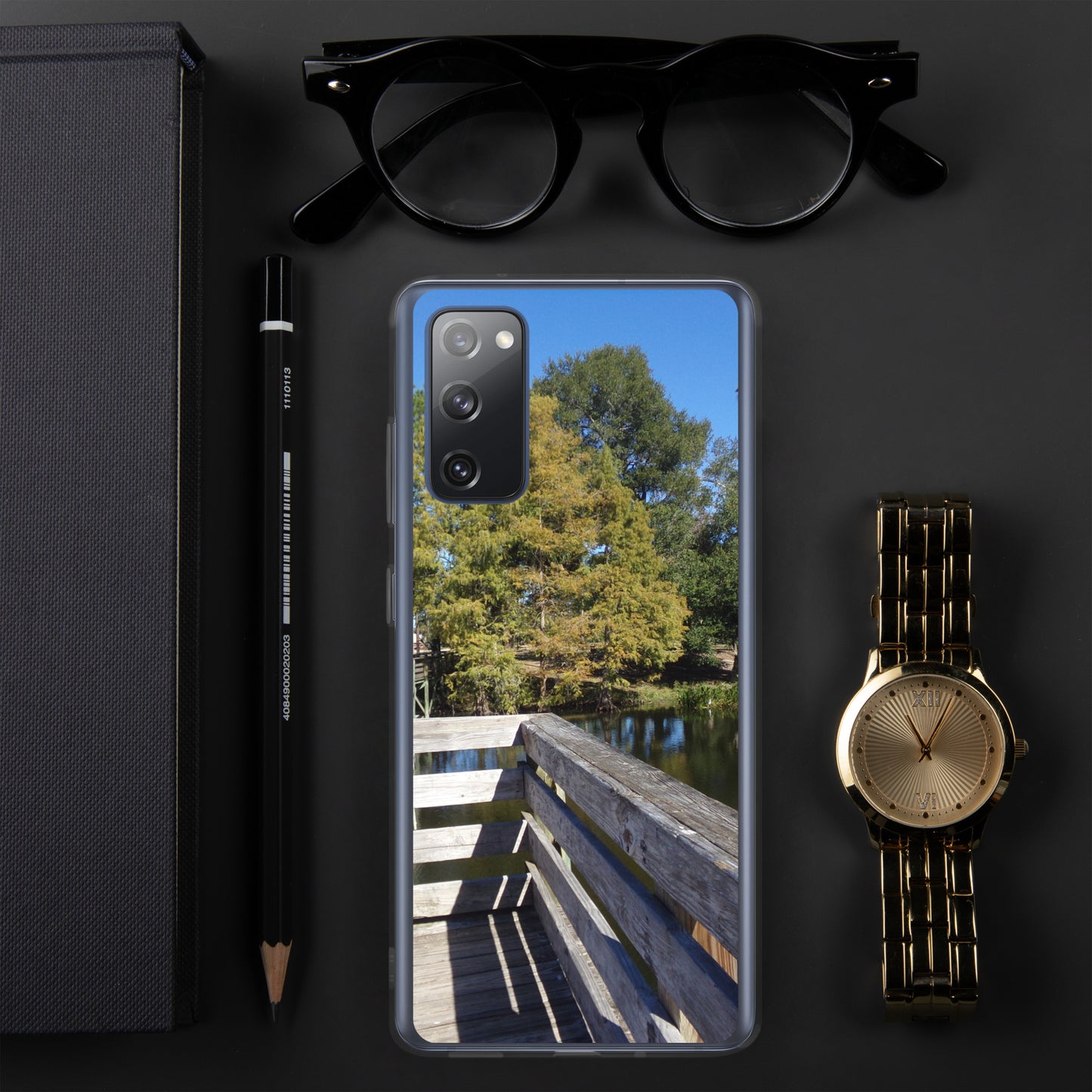Palm Coast Boardwalk Clear Case for Samsung®