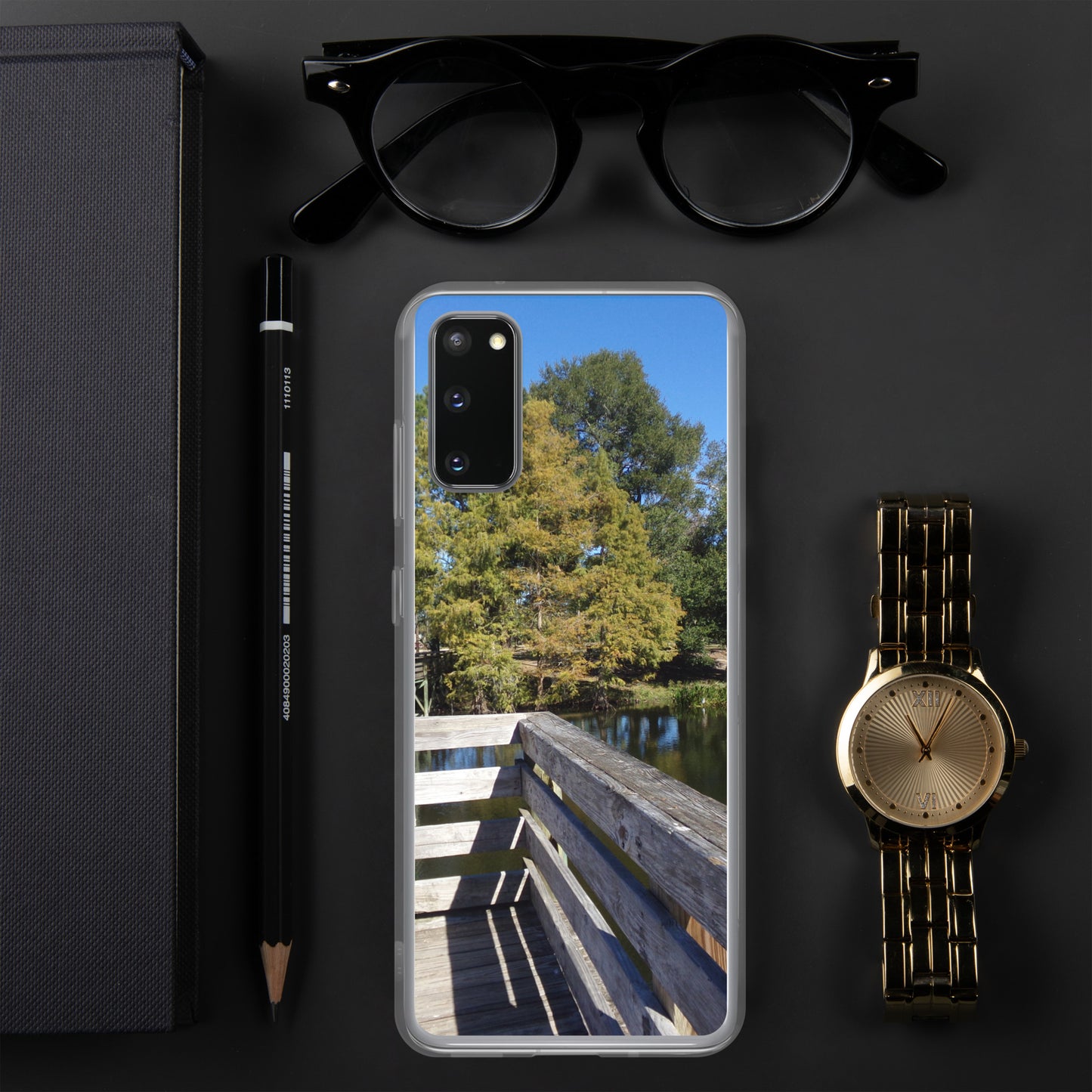 Palm Coast Boardwalk Clear Case for Samsung®