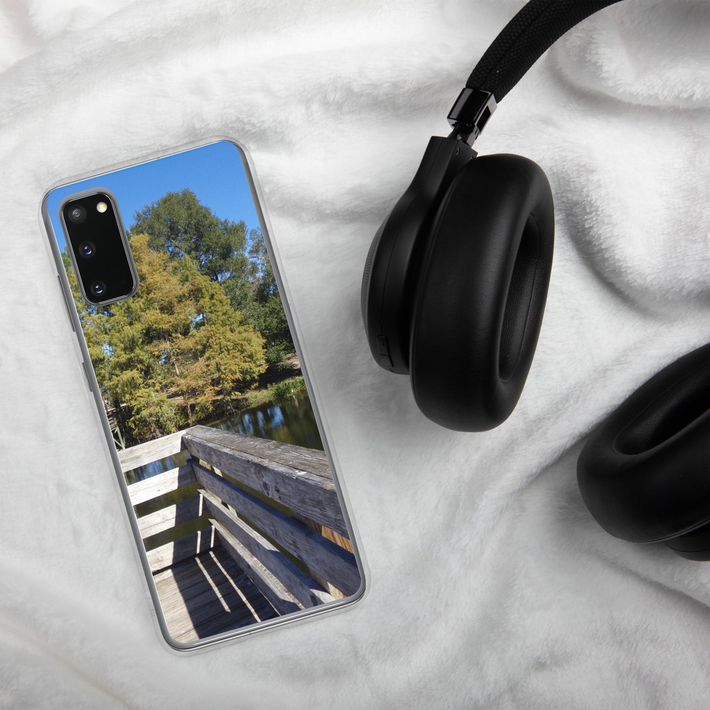 Palm Coast Boardwalk Clear Case for Samsung®