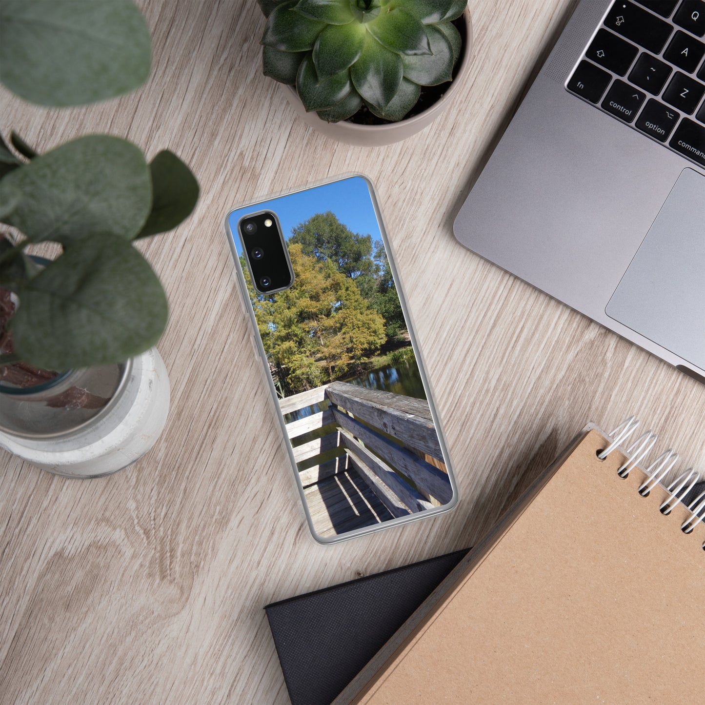 Palm Coast Boardwalk Clear Case for Samsung®