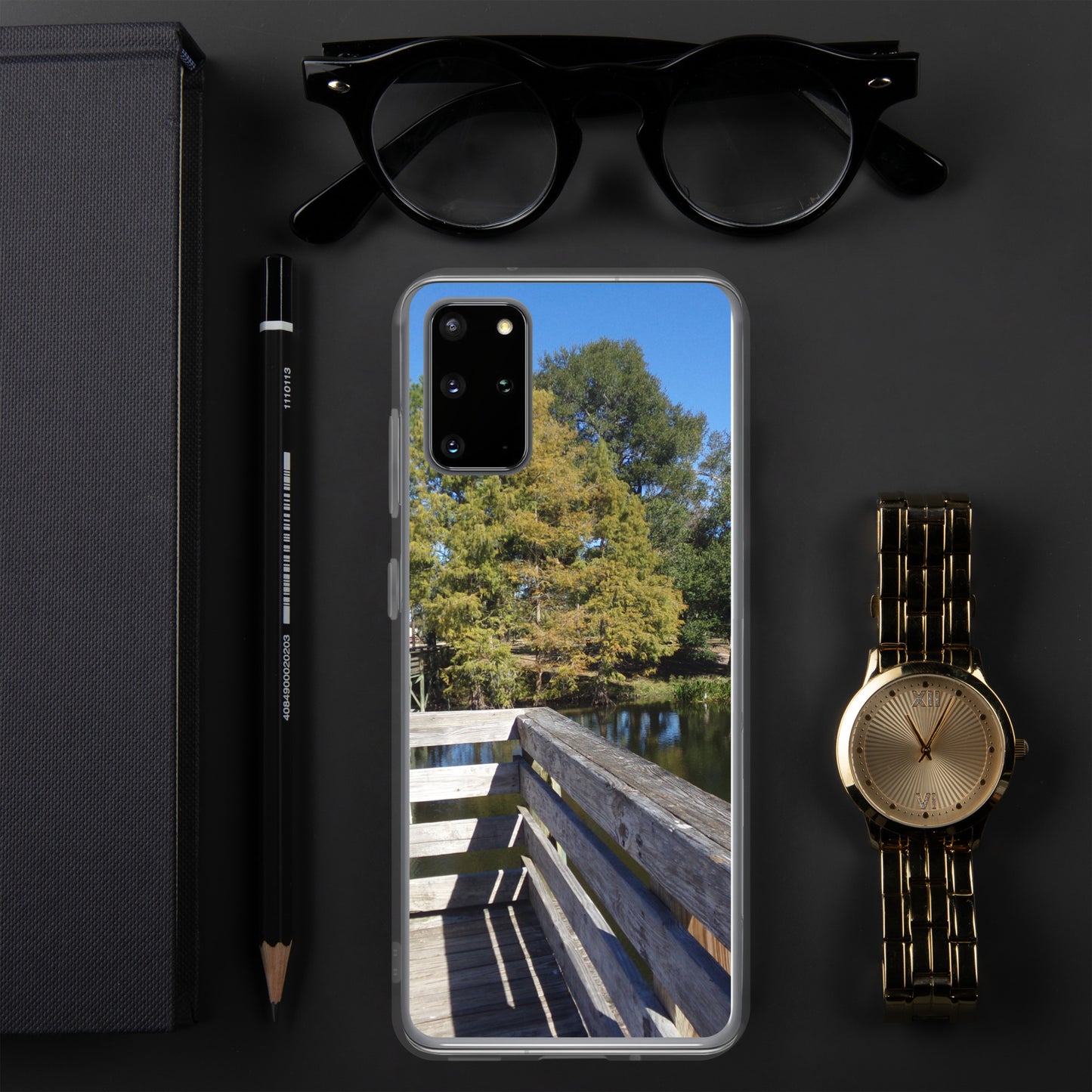 Palm Coast Boardwalk Clear Case for Samsung®