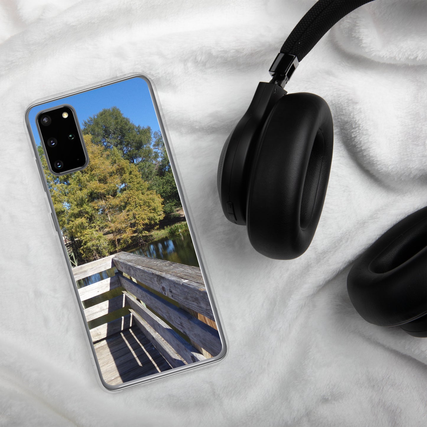 Palm Coast Boardwalk Clear Case for Samsung®