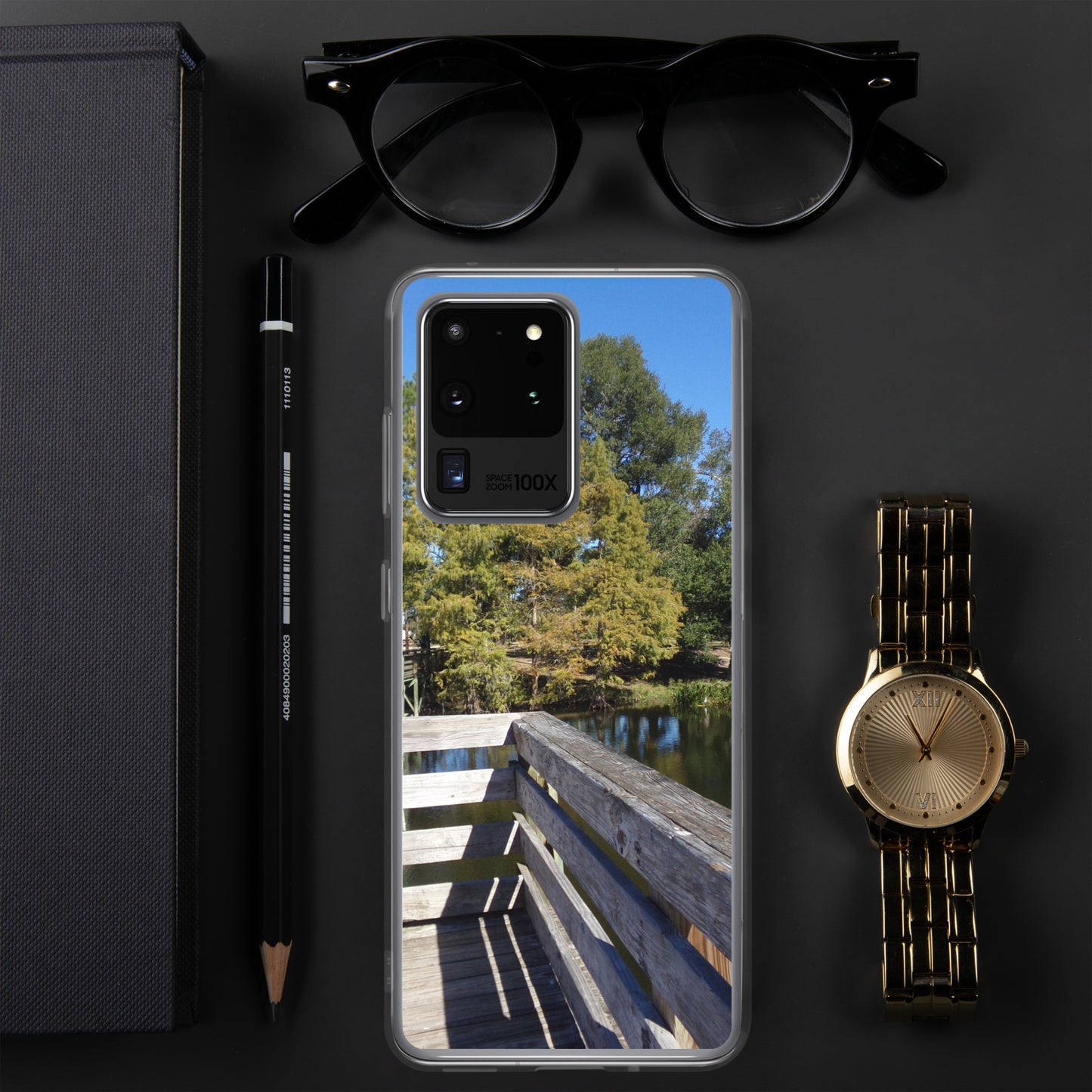 Palm Coast Boardwalk Clear Case for Samsung®
