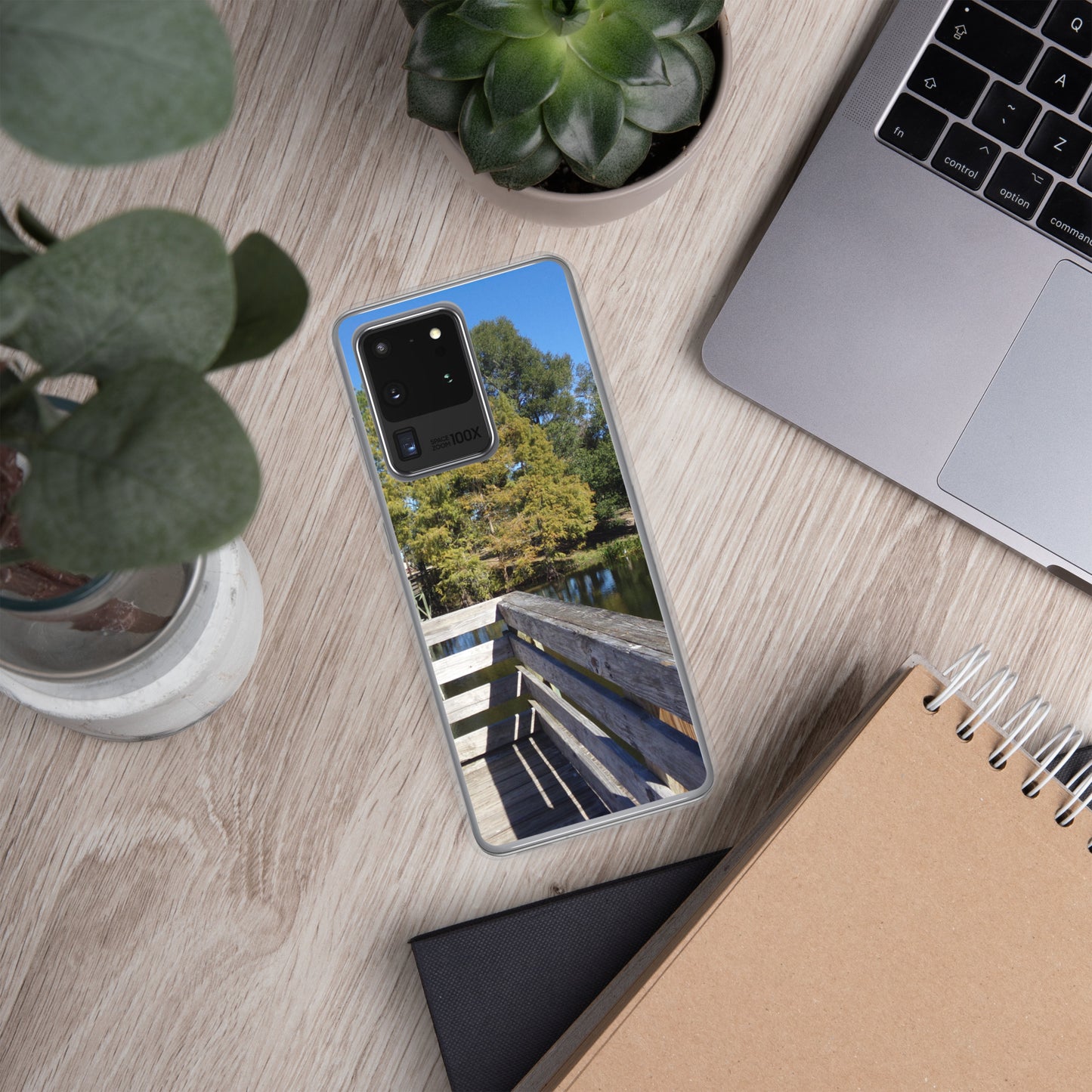 Palm Coast Boardwalk Clear Case for Samsung®