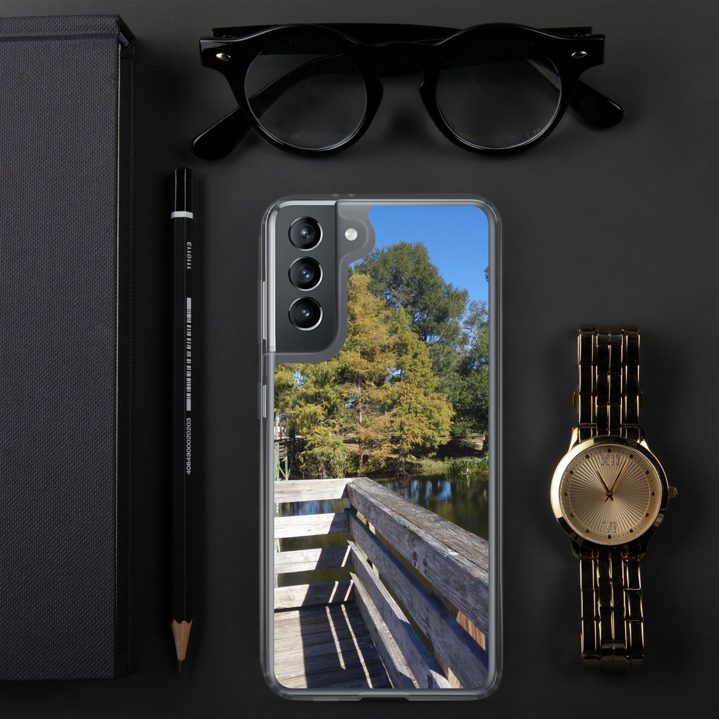 Palm Coast Boardwalk Clear Case for Samsung®