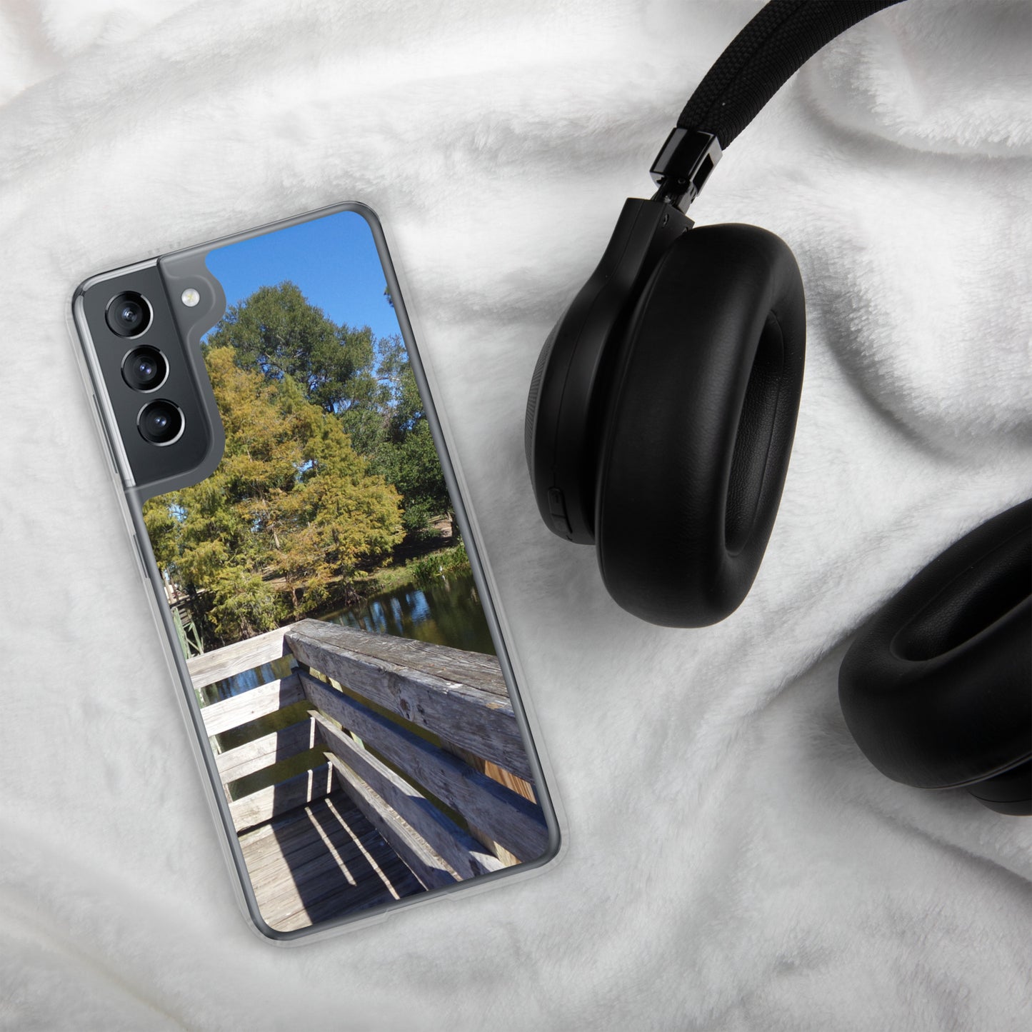 Palm Coast Boardwalk Clear Case for Samsung®