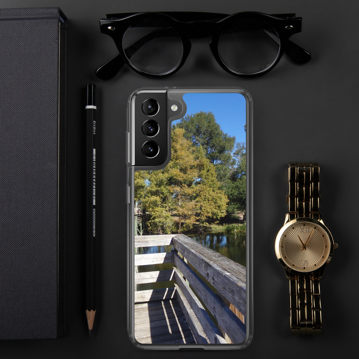 Palm Coast Boardwalk Clear Case for Samsung®