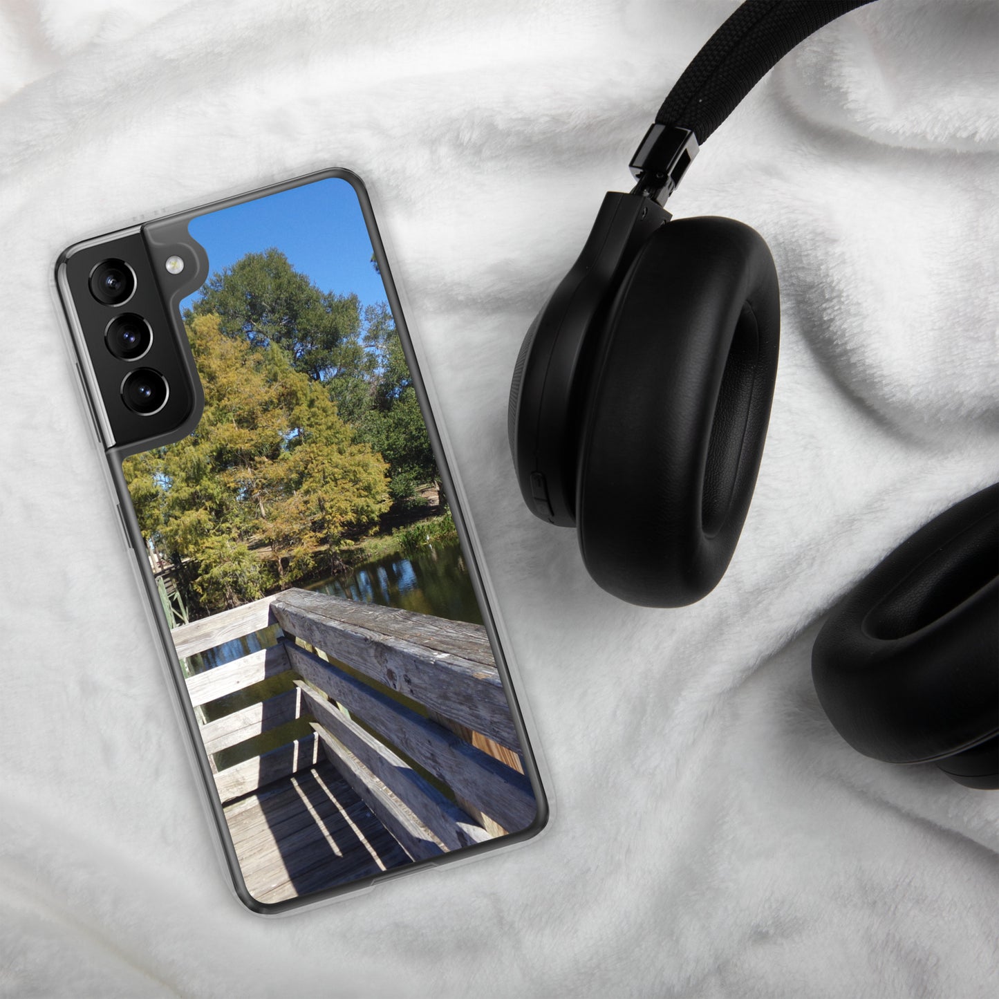 Palm Coast Boardwalk Clear Case for Samsung®