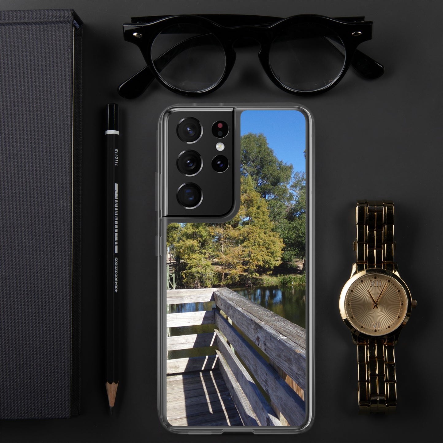 Palm Coast Boardwalk Clear Case for Samsung®