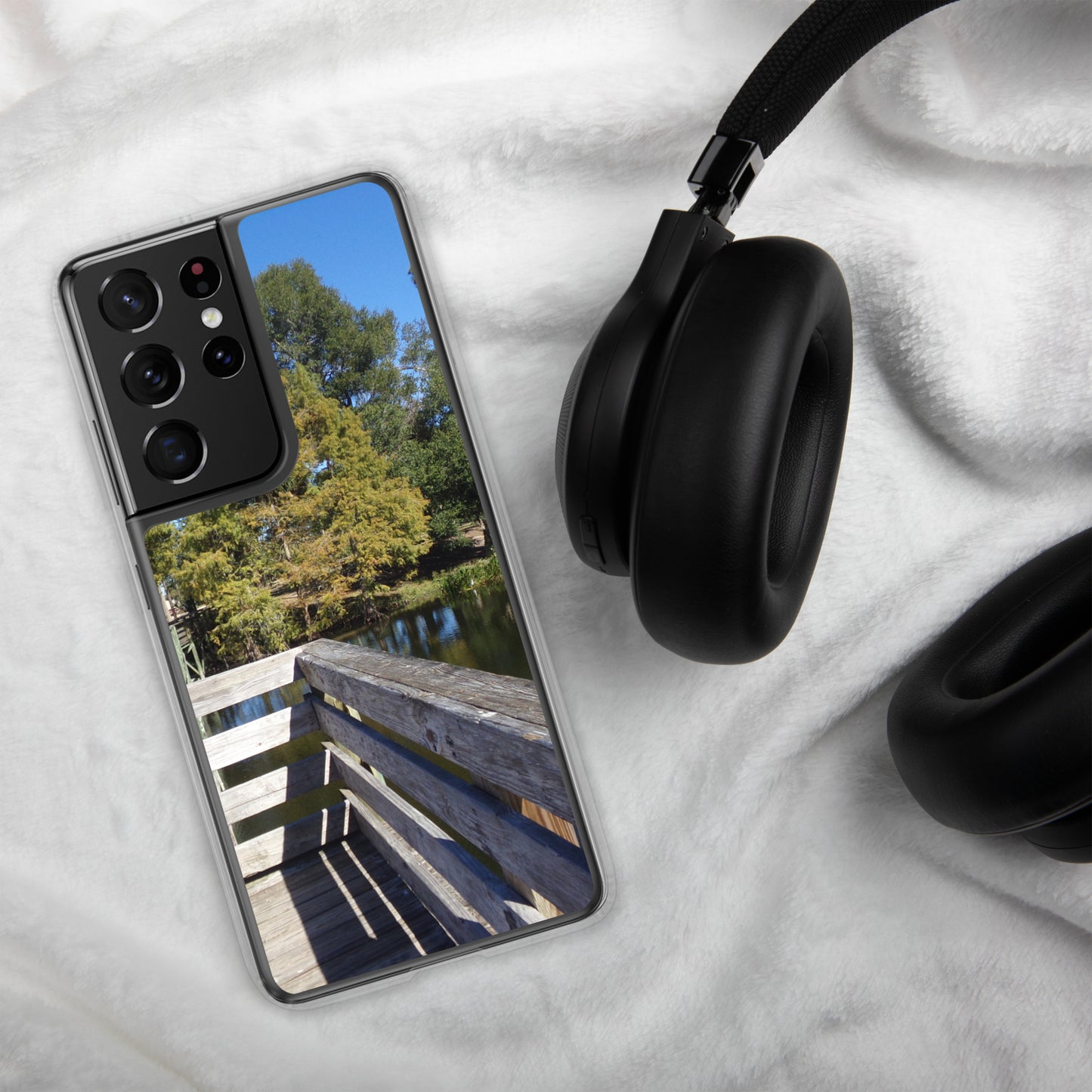 Palm Coast Boardwalk Clear Case for Samsung®