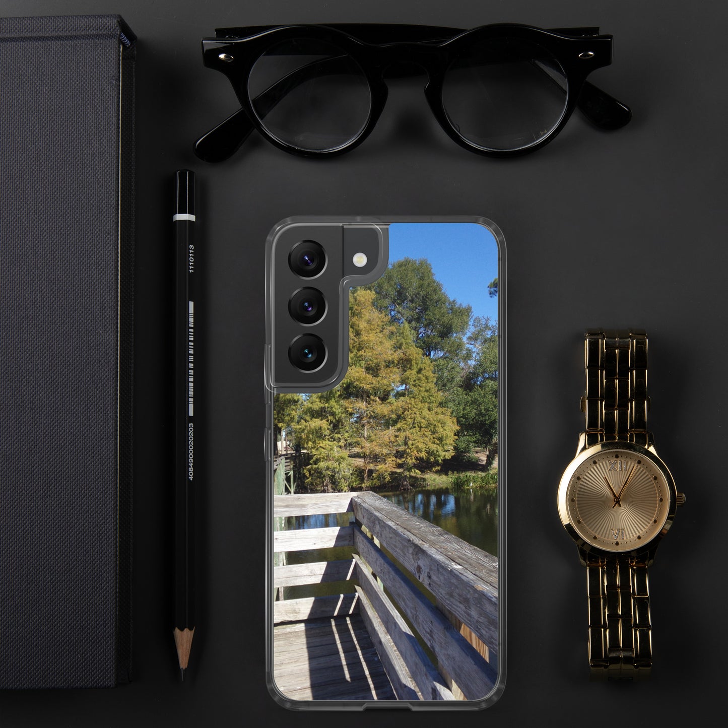 Palm Coast Boardwalk Clear Case for Samsung®