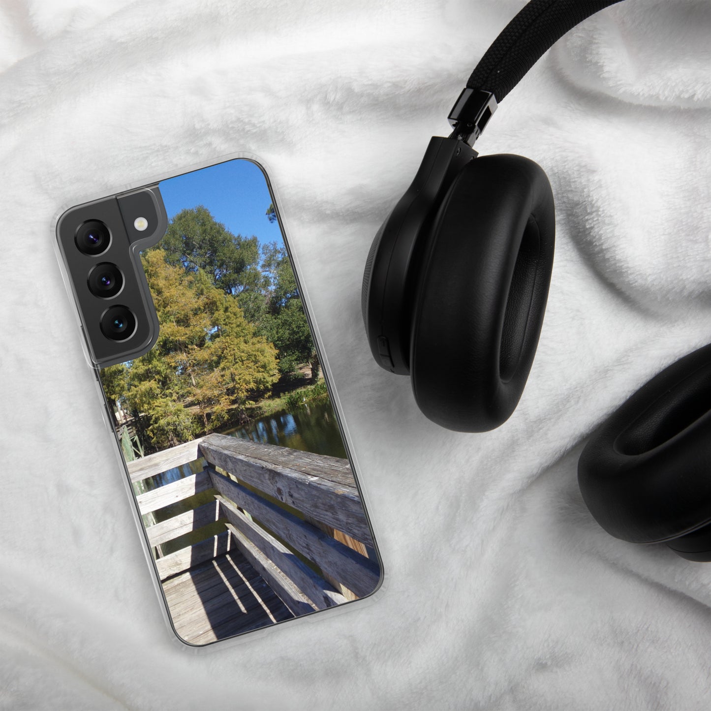 Palm Coast Boardwalk Clear Case for Samsung®