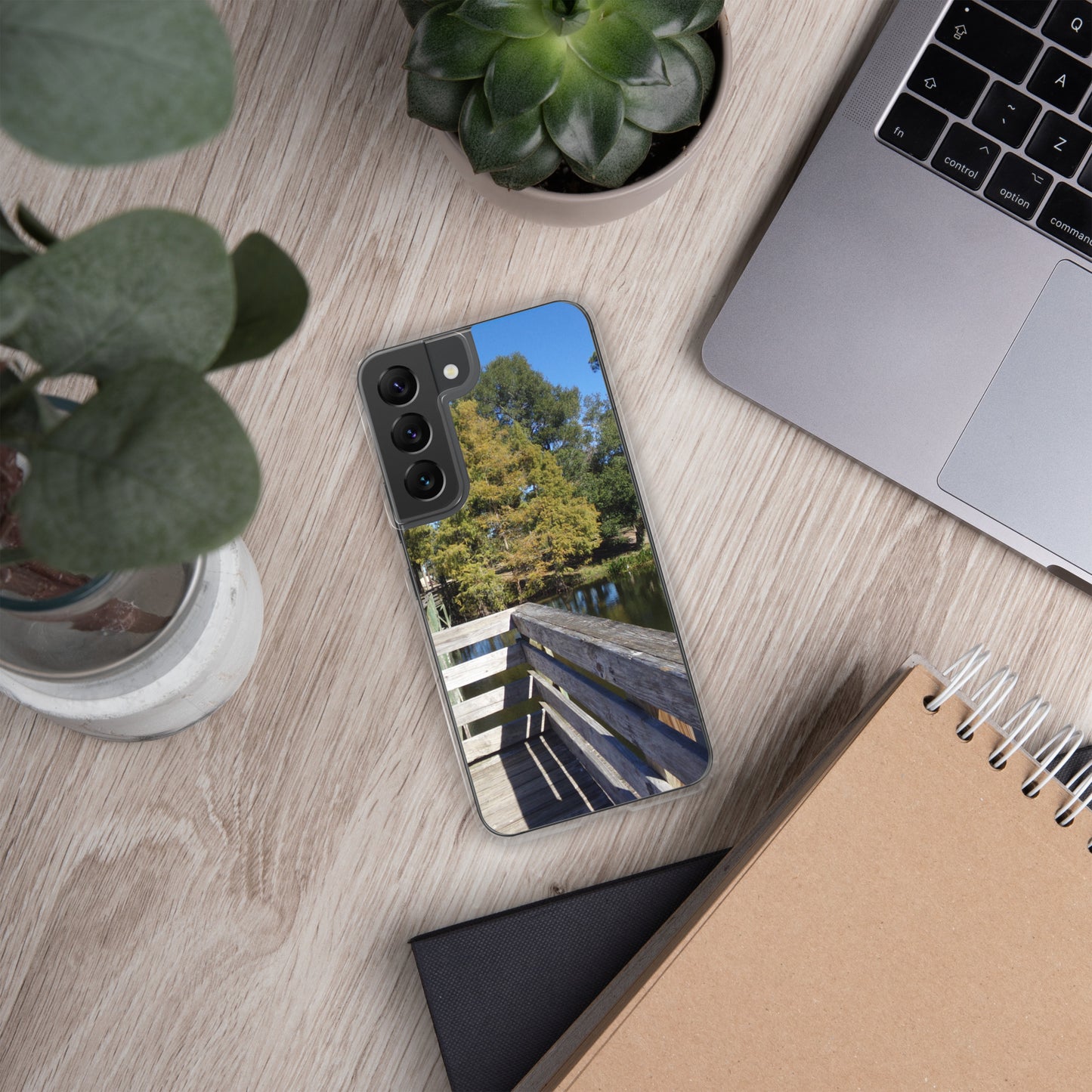 Palm Coast Boardwalk Clear Case for Samsung®