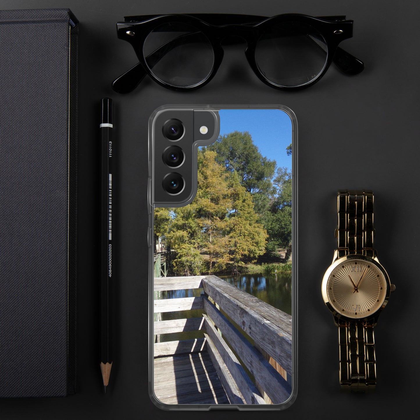 Palm Coast Boardwalk Clear Case for Samsung®