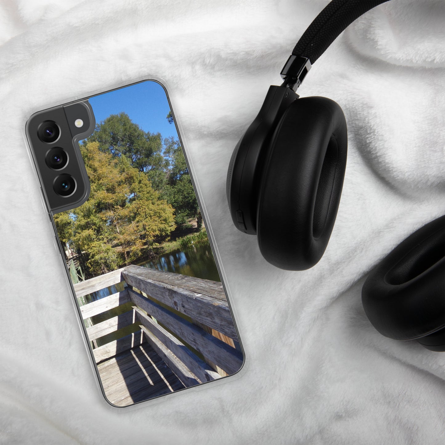 Palm Coast Boardwalk Clear Case for Samsung®