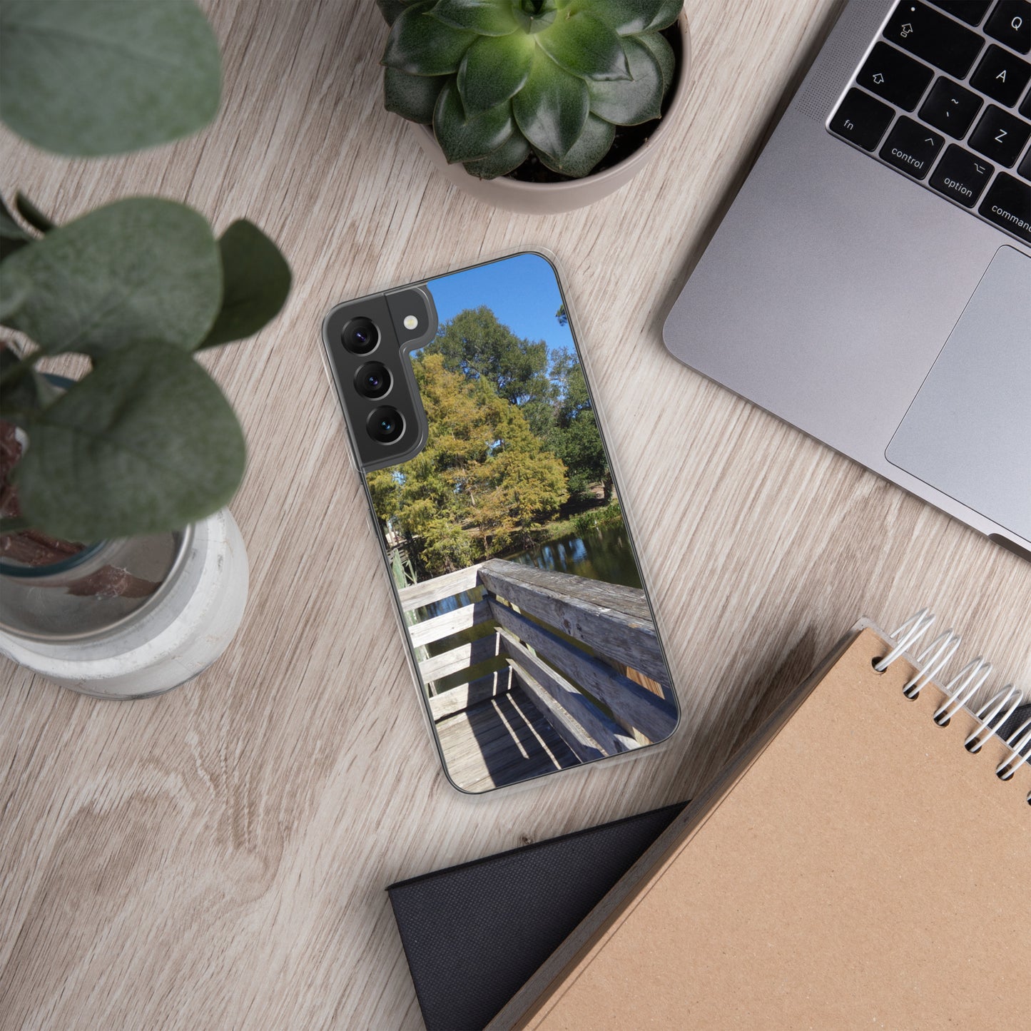 Palm Coast Boardwalk Clear Case for Samsung®