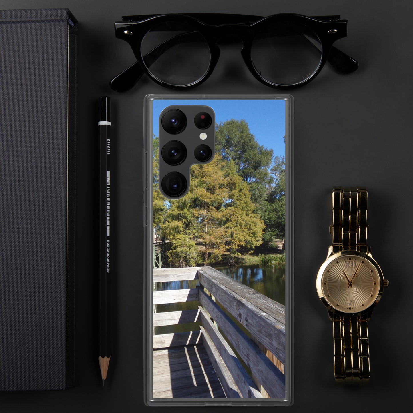 Palm Coast Boardwalk Clear Case for Samsung®