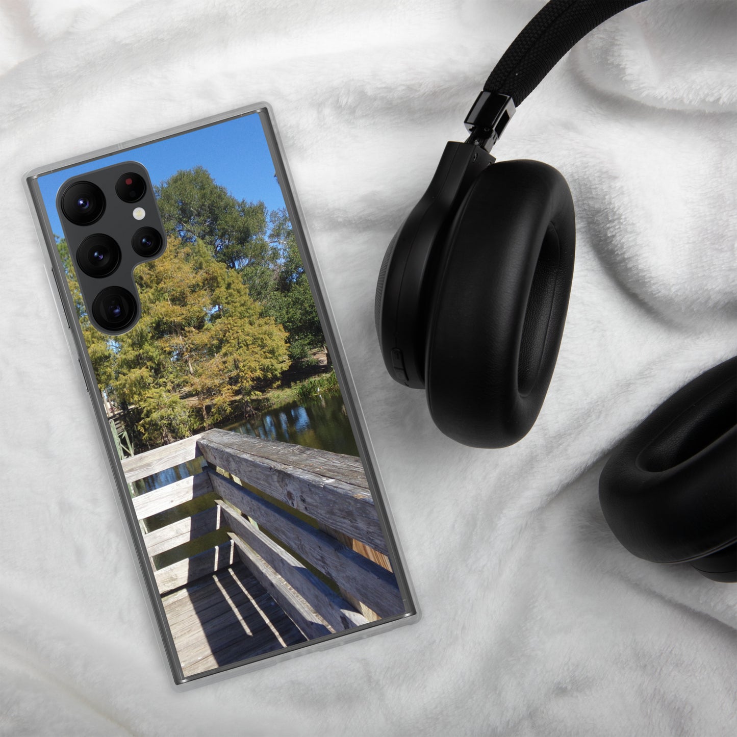 Palm Coast Boardwalk Clear Case for Samsung®