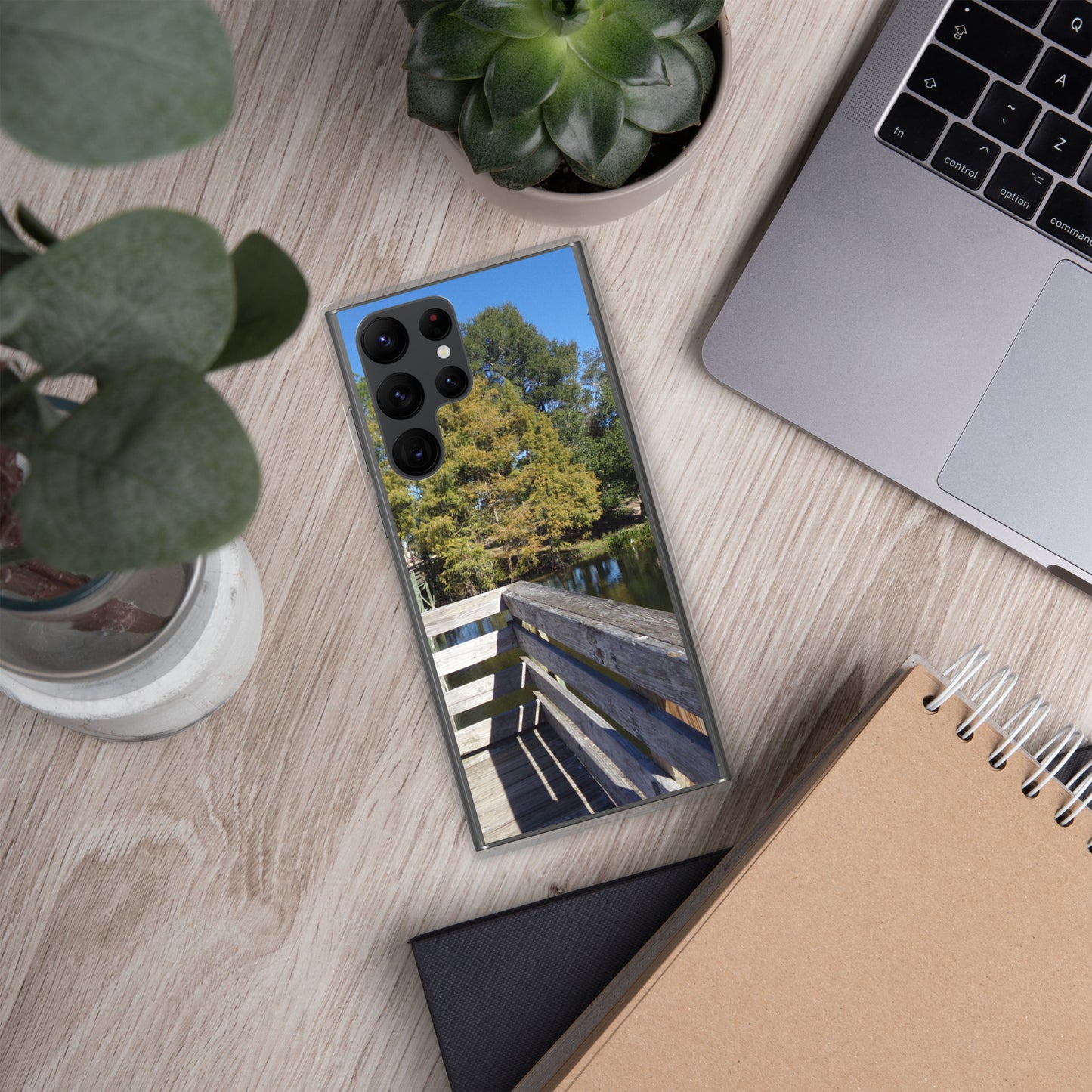 Palm Coast Boardwalk Clear Case for Samsung®