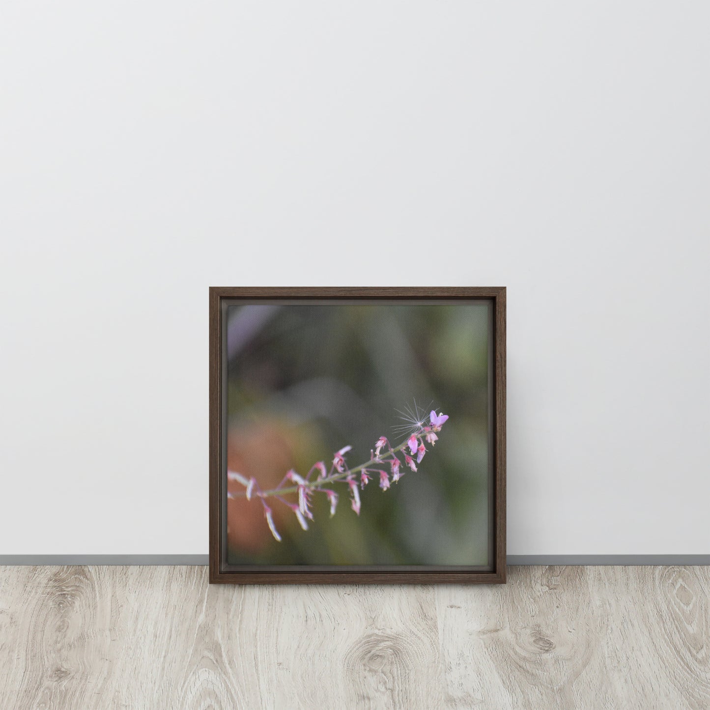 Beautiful flowers Framed canvas