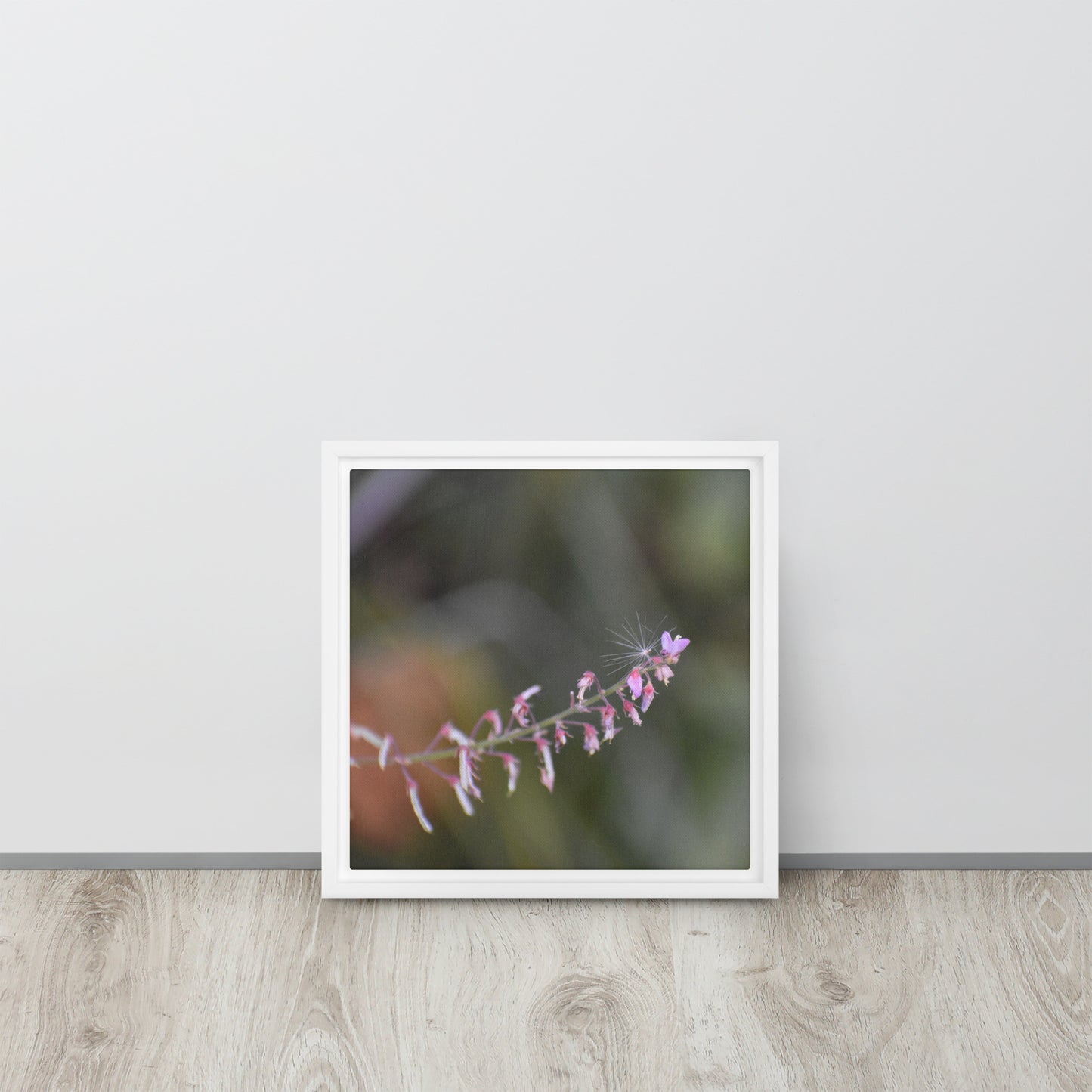 Beautiful flowers Framed canvas